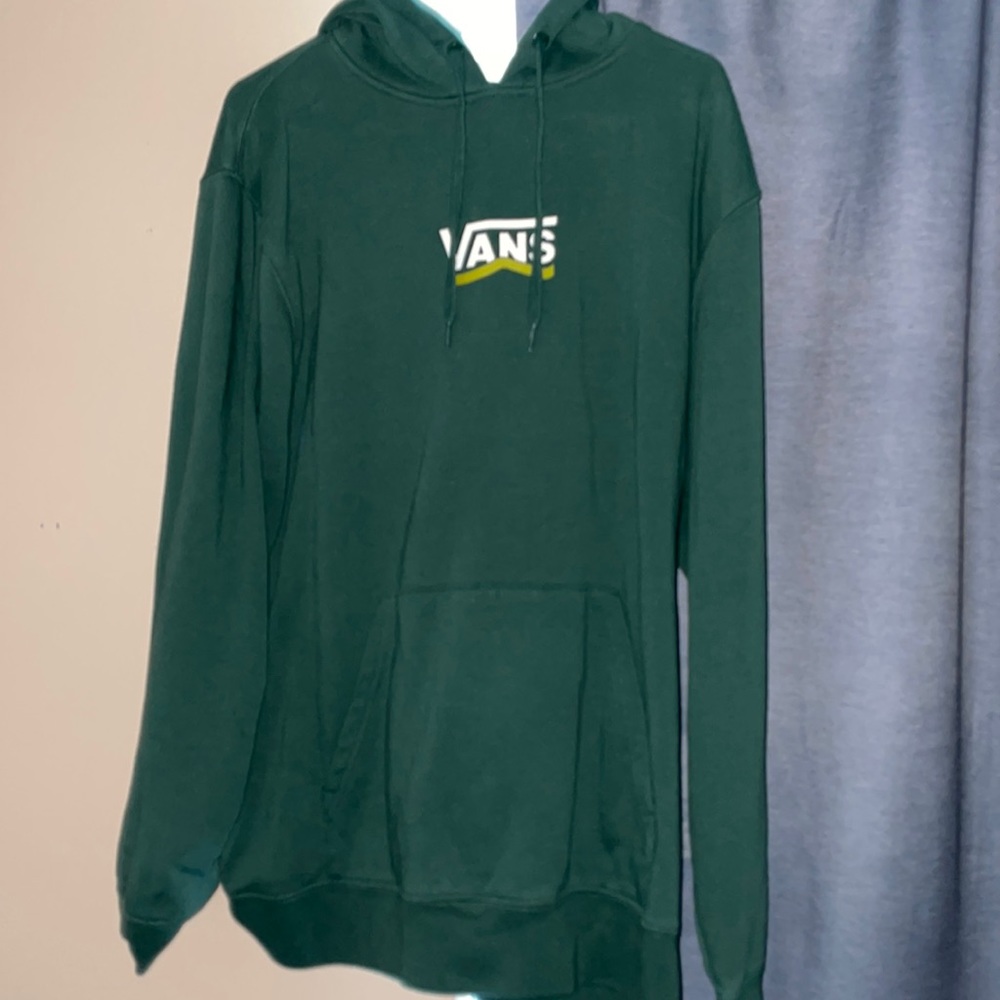 Green Vans Hoodie Size Large